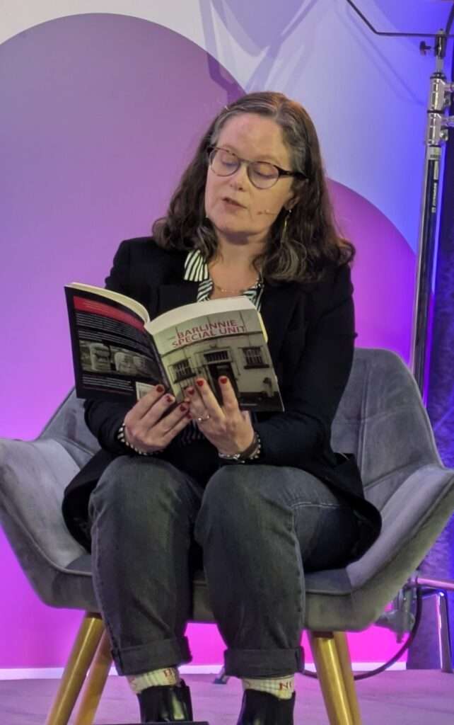 Kirstin Anderson reading from The Barlinnie Special Unit