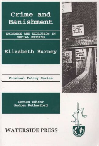 Crime and Banishment by Elizabeth Burney - book cover