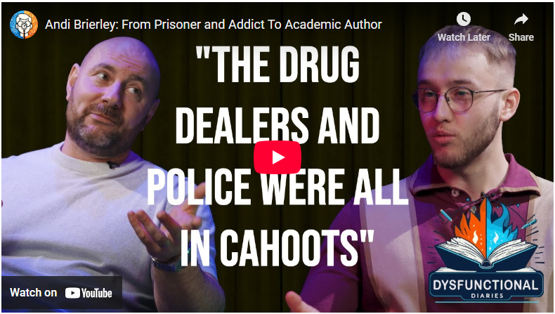 Andi Brierley: From Prisoner and Addict To Academic Author