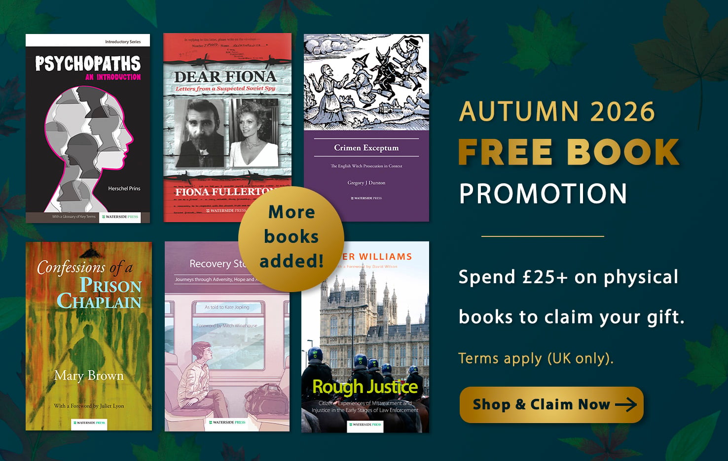 Autumn 2026 Book Promotion