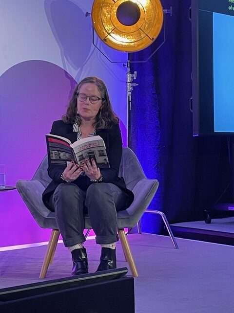 Kirstin Anderson reading from The Barlinnie Special Unit