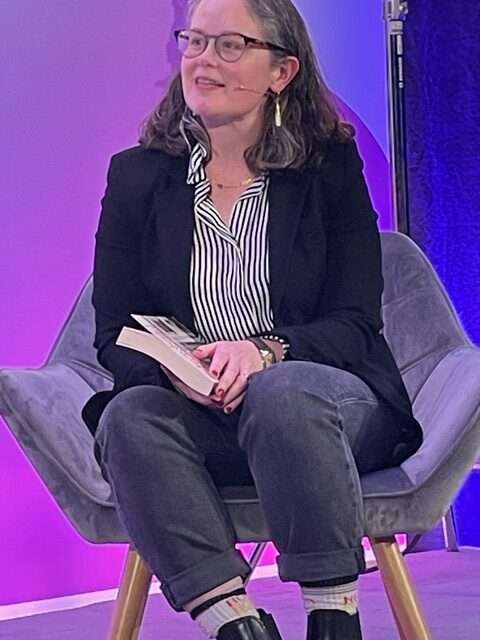 Dr Kirstin Anderson speaking